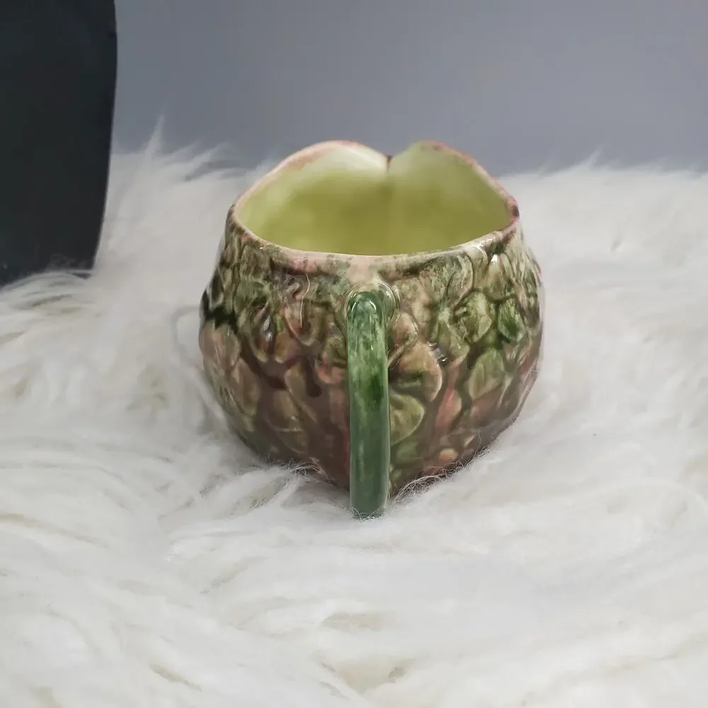 Jamieson Ceramics San Juan Capistrano Majolica Creamer/Sugar Bowl Set